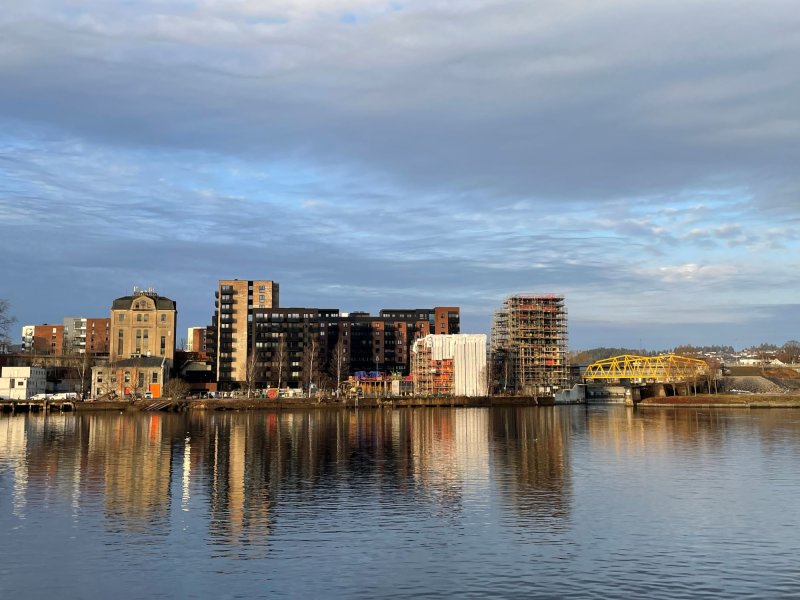 Tømmerkaia i Skien