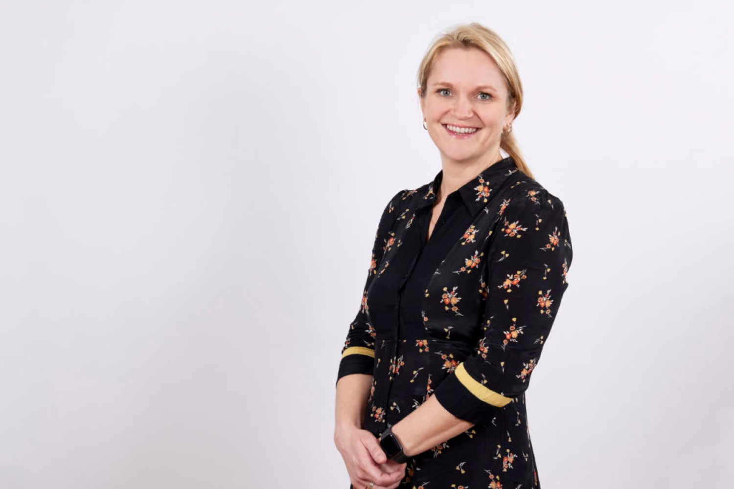 Bo trygt hjemme-reformen var tema da statssekretær Ellen Rønning-Arnesen i Helse- og omsorgsdepartementet holdt innlegg på konferansen «Ein bustad for heile livet». Foto: HOD