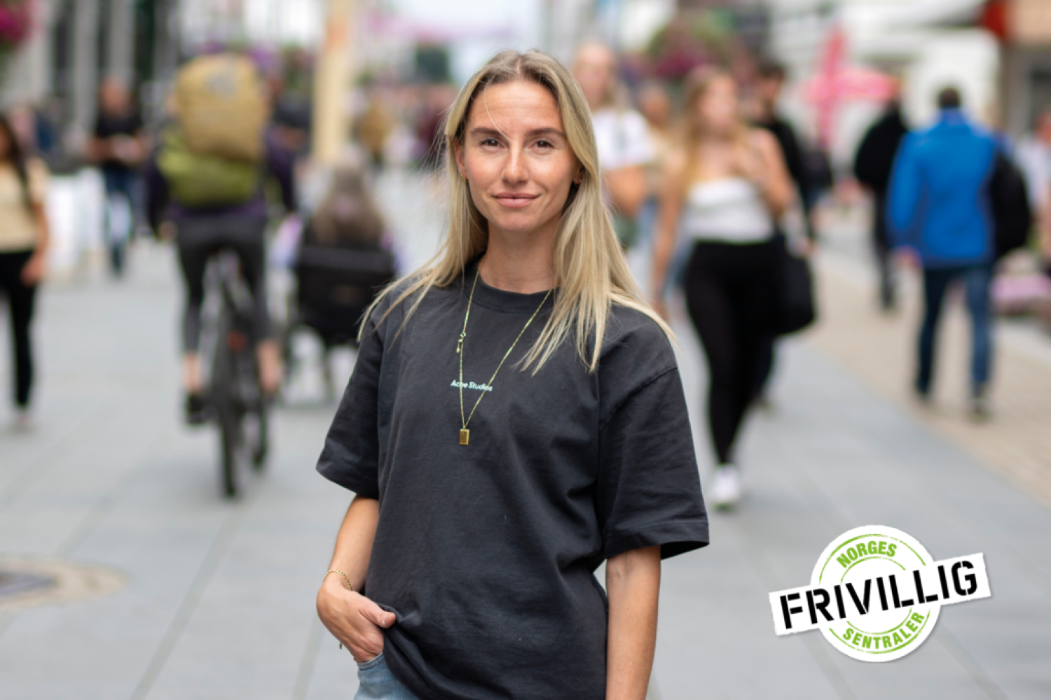 Michelle Grude Heggen, rådgiver for Leve hele livet i Norges Frivilligsentraler.